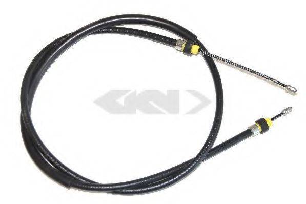 SPIDAN 440543 Трос, стояночная тормозная система
