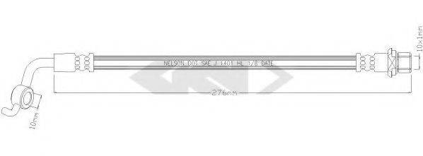 SPIDAN 340388 Тормозной шланг