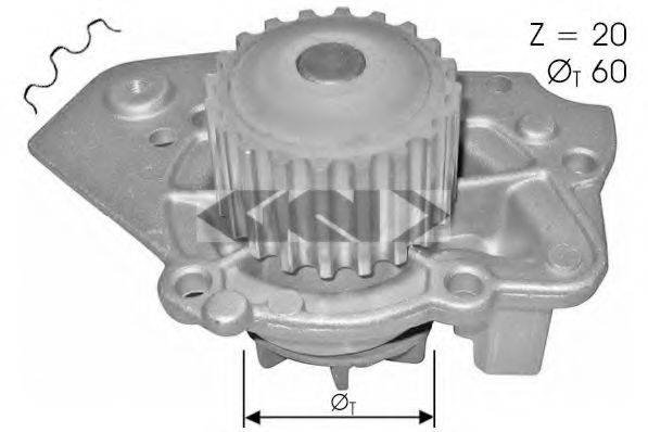 SPIDAN 60089 Водяной насос