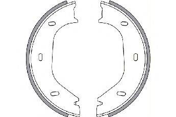 SPIDAN 30392 Комплект тормозных колодок, стояночная тормозная система