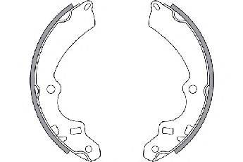 SPIDAN 31441 Комплект тормозных колодок