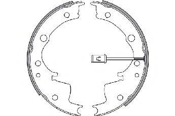 SPIDAN 33915 Комплект тормозных колодок