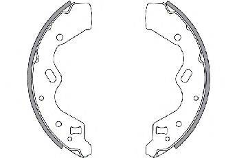 SPIDAN 33670 Комплект тормозных колодок
