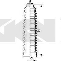 SPIDAN 84042 Пыльник, рулевое управление
