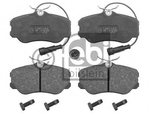 FEBI BILSTEIN 116004 Комплект тормозных колодок, дисковый тормоз