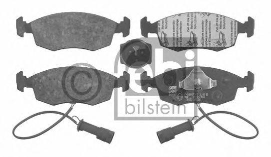 FEBI BILSTEIN 16022 Комплект тормозных колодок, дисковый тормоз