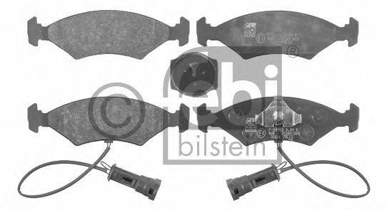 FEBI BILSTEIN 16024 Комплект тормозных колодок, дисковый тормоз