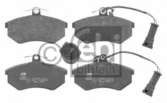 FEBI BILSTEIN 16066 Комплект тормозных колодок, дисковый тормоз