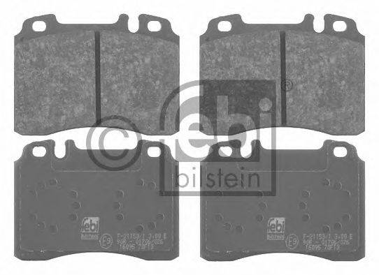 FEBI BILSTEIN 16095 Комплект тормозных колодок, дисковый тормоз