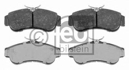 FEBI BILSTEIN 16201 Комплект тормозных колодок, дисковый тормоз