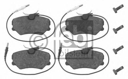 FEBI BILSTEIN 16258 Комплект тормозных колодок, дисковый тормоз