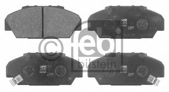 FEBI BILSTEIN 16365 Комплект тормозных колодок, дисковый тормоз