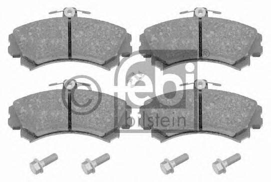 FEBI BILSTEIN 16468 Комплект тормозных колодок, дисковый тормоз