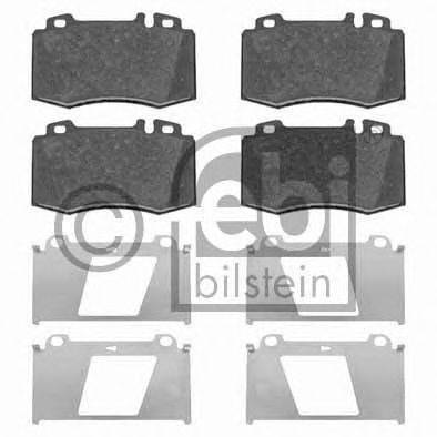 FEBI BILSTEIN 16481 Комплект тормозных колодок, дисковый тормоз