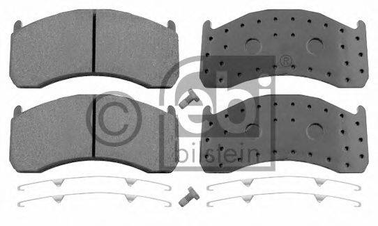 FEBI BILSTEIN 16546 Комплект тормозных колодок, дисковый тормоз