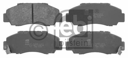 FEBI BILSTEIN 16551 Комплект тормозных колодок, дисковый тормоз