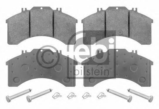 FEBI BILSTEIN 16594 Комплект тормозных колодок, дисковый тормоз