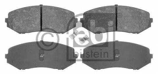 FEBI BILSTEIN 16648 Комплект тормозных колодок, дисковый тормоз