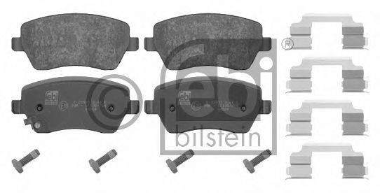 FEBI BILSTEIN 16649 Комплект тормозных колодок, дисковый тормоз