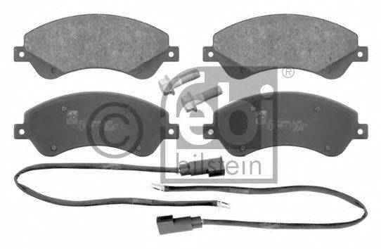 FEBI BILSTEIN 16673 Комплект тормозных колодок, дисковый тормоз