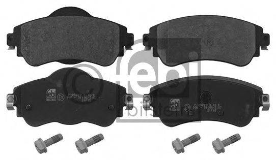 FEBI BILSTEIN 16866 Комплект тормозных колодок, дисковый тормоз