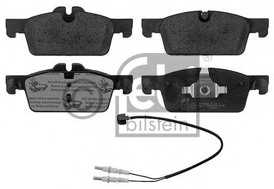FEBI BILSTEIN 16874 Комплект тормозных колодок, дисковый тормоз