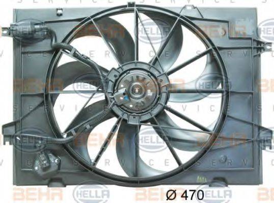 BEHR HELLA SERVICE 8EW351034511 Вентилятор, охлаждение двигателя