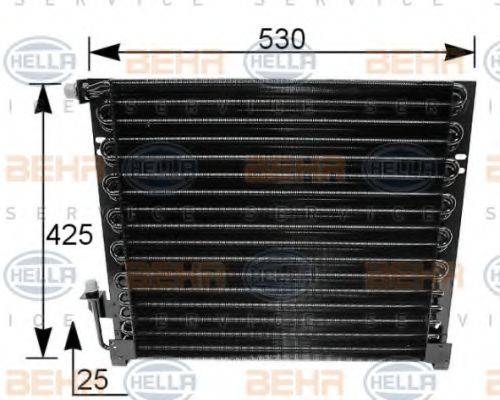 BEHR HELLA SERVICE 8FC351035361 Конденсатор, кондиционер
