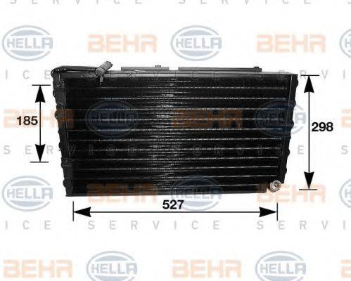 BEHR HELLA SERVICE 8FC351036211 Конденсатор, кондиционер