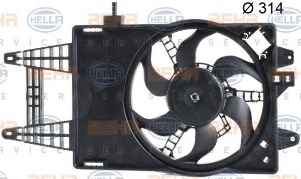 BEHR HELLA SERVICE 8EW351039661 Вентилятор, охлаждение двигателя