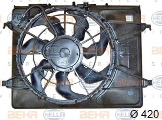 BEHR HELLA SERVICE 8EW351042761 Вентилятор, охлаждение двигателя