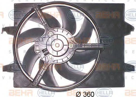 BEHR HELLA SERVICE 8EW351043771 Вентилятор, охлаждение двигателя