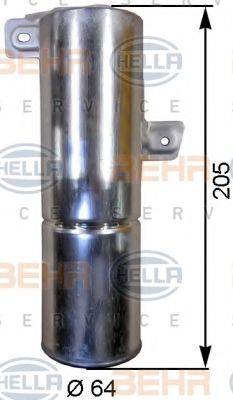 BEHR HELLA SERVICE 8FT351193261 Осушитель, кондиционер