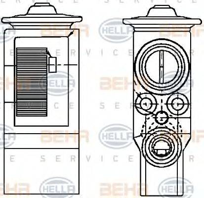 BEHR HELLA SERVICE 8UW351234111 Расширительный клапан, кондиционер