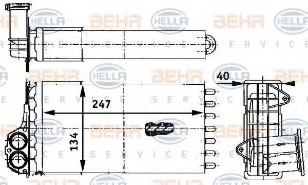 BEHR HELLA SERVICE 8FH 351 311-341