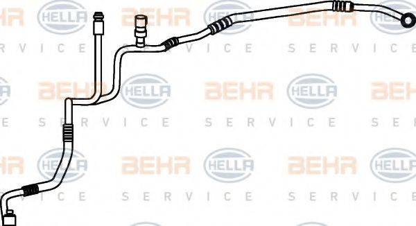 BEHR HELLA SERVICE 9GS351337191 Трубопровод высокого давления, кондиционер