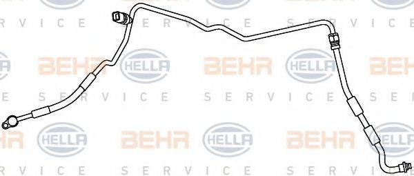 BEHR HELLA SERVICE 9GS351337371 Трубопровод высокого давления, кондиционер