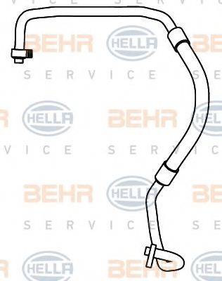 BEHR HELLA SERVICE 9GS351337451 Трубопровод низкого давления, кондиционер