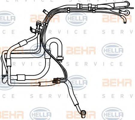 BEHR HELLA SERVICE 9GS351337581 Трубопровод высокого давления, кондиционер