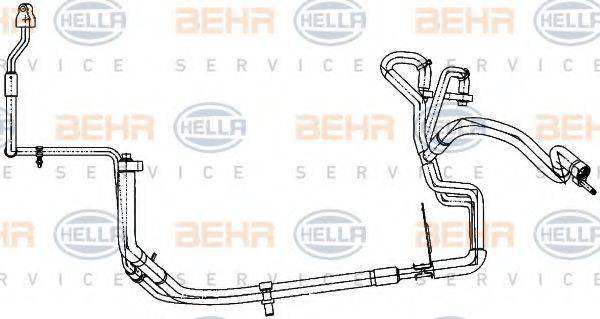 BEHR HELLA SERVICE 9GS351338361 Трубопровод высокого / низкого давления, кондиционер