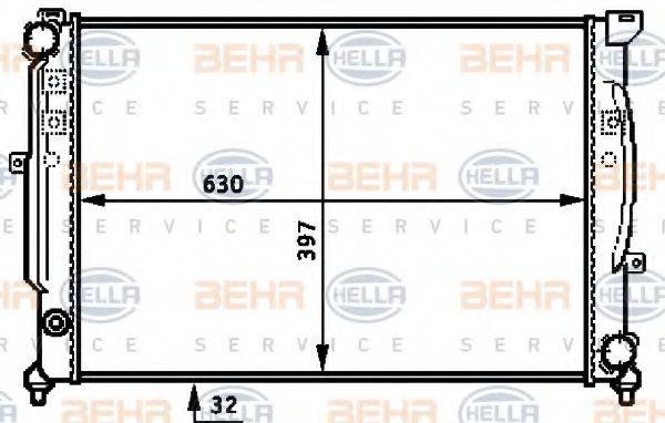 BEHR HELLA SERVICE 8MK 376 715-331