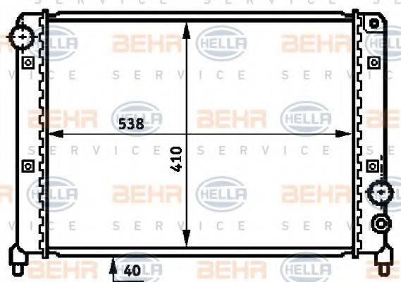 BEHR HELLA SERVICE 8MK 376 716-671