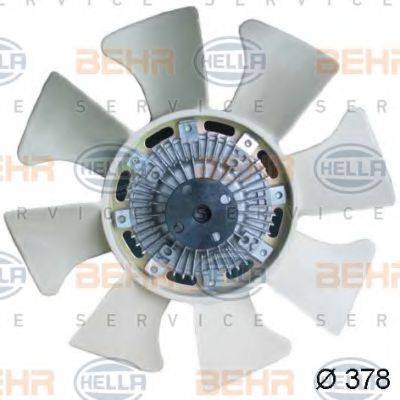 BEHR HELLA SERVICE 8MV376734301 Вентилятор, охлаждение двигателя