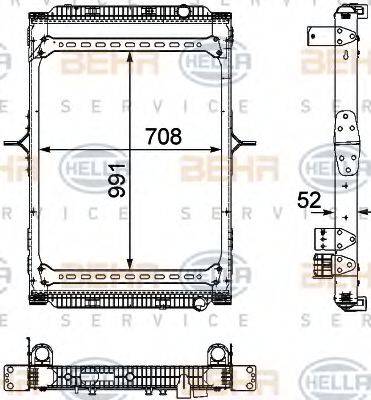 BEHR HELLA SERVICE 8MK 376 745-151