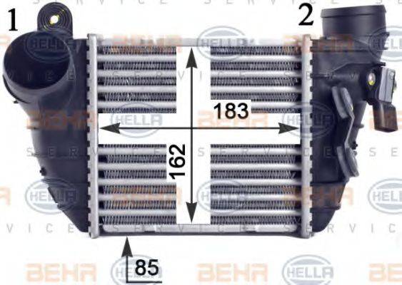 BEHR HELLA SERVICE 8ML376760701 Интеркулер