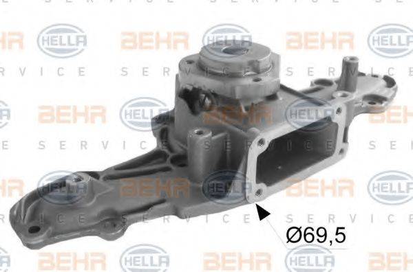 BEHR HELLA SERVICE 8MP376802354 Водяной насос