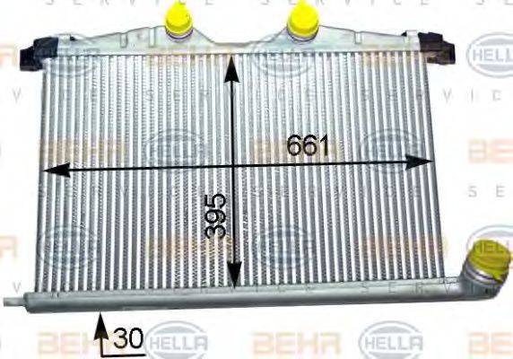 BEHR HELLA SERVICE 8ML376910321 Интеркулер
