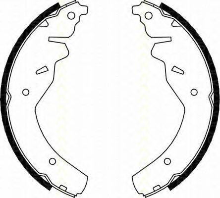 TRISCAN 810018595 Комплект тормозных колодок