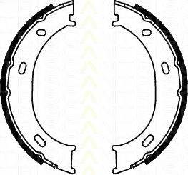 TRISCAN 810023024 Комплект тормозных колодок, стояночная тормозная система
