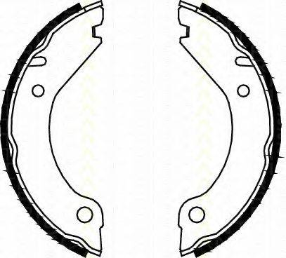 TRISCAN 810027277 Комплект тормозных колодок, стояночная тормозная система